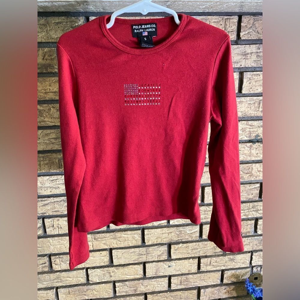 Polo jeans co Ralph Lauren American flag shirt